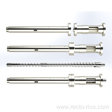 PVC extrusion single screw barrel